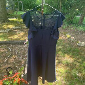 Taylor, size 10, navy dress